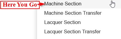 Machine Section