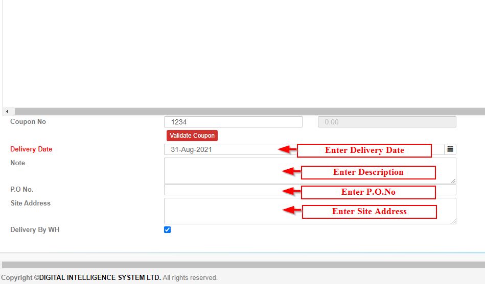 sales booking